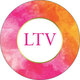 Pink Watercolor Gift Stickers Image 2 of 2